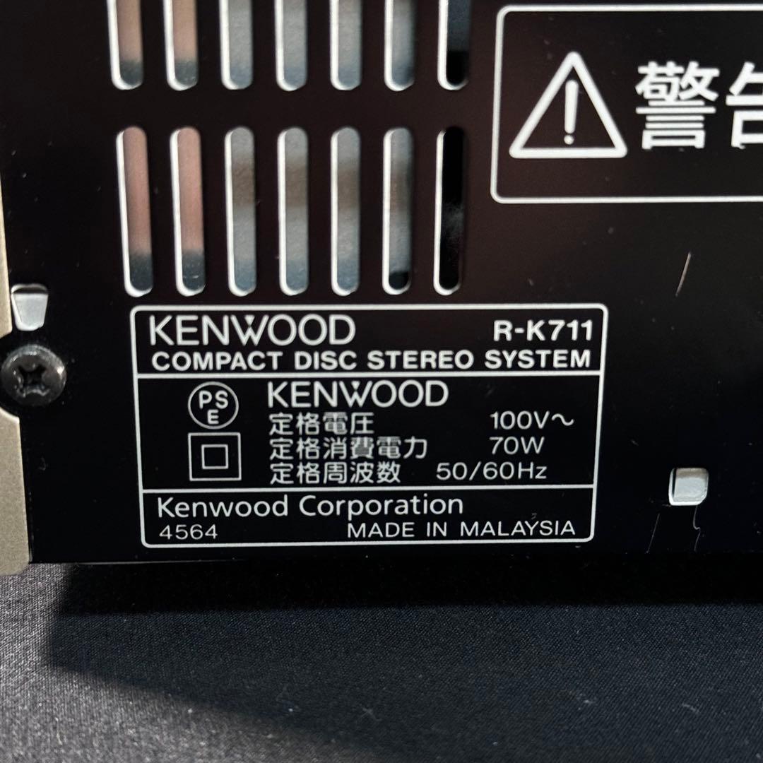 JVC ケンウッド R-K711 システムコンポ 美品 - メルカリ