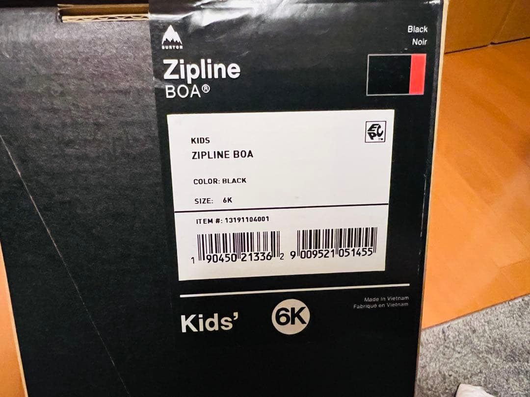 2022 バートン Burton ZIPLINE BOA 24.0cm 状態良し