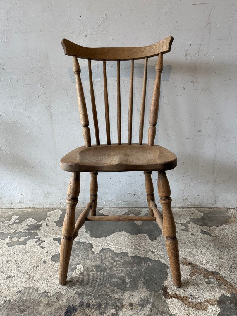 ビンテージ ダイニングチェア カフェチェア 剥離加工 no4 - メルカリ