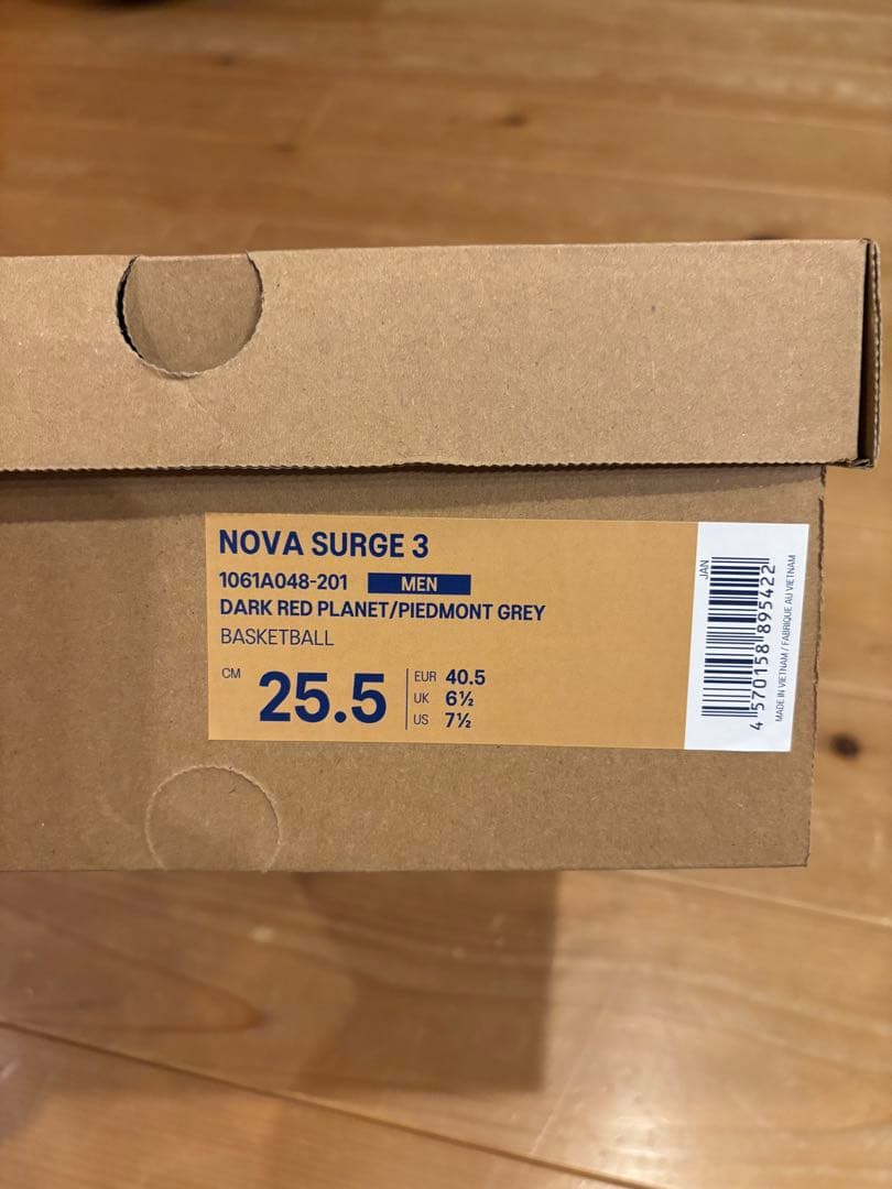 ASICS アシックス NOVA SURGE 3 ノヴァサージ 3 25.5cm