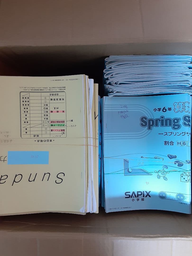 サピックス 小学6年 算数・国語 中学受験】SAPIXの初授業(新小6) 国語&社会編 | ポチたま中学受験