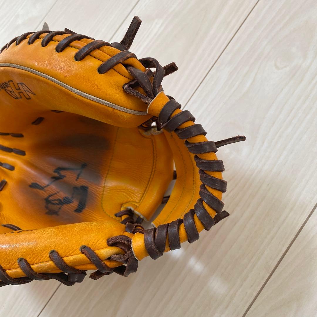 HATAKEYAMA K-M9JY 硬式野球キャッチーミット オレンジの通販はau PAY