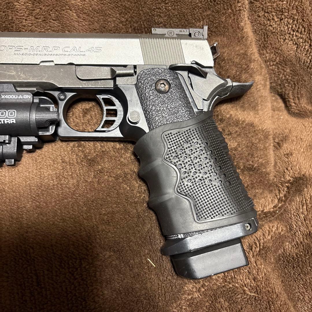 喜*一様 東京マルイ ガスブロ ハイキャパ 5.1 ステンレスモデル 外装