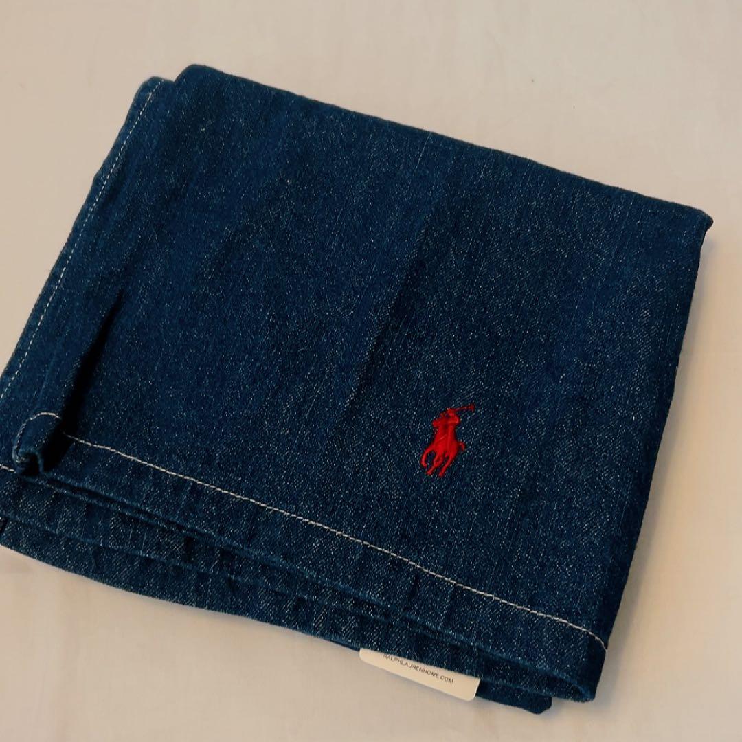 新品未使用 Ralph Lauren デニム ソムリエ エプロン ポケット付き