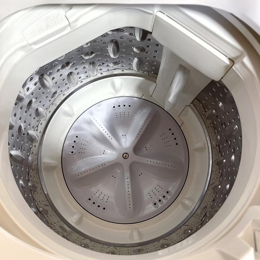 2023年製■シャープ 5.5kg 洗濯機 ES-GE5G-W おしゃれ着コース