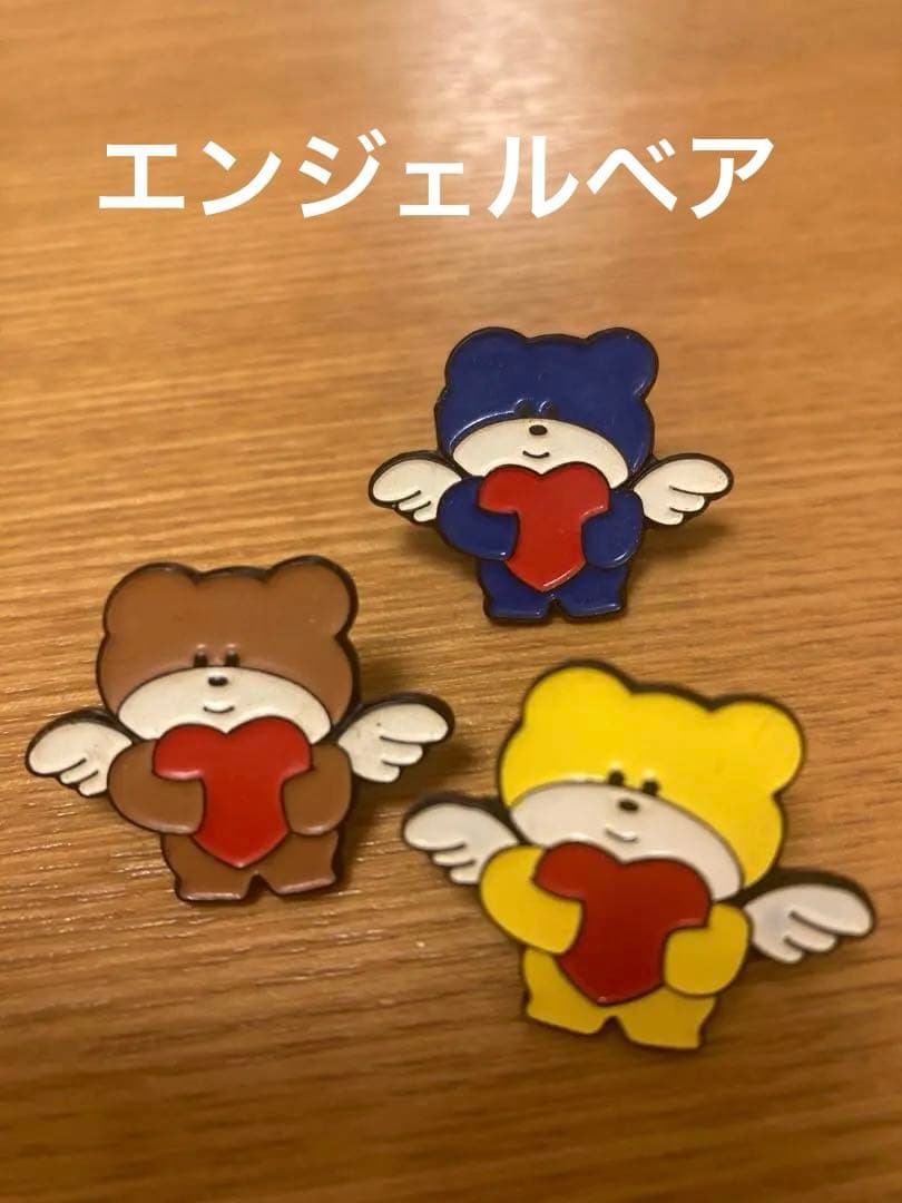 THE ALFEE ビートボーイズ エンジェルベア3個セット ピンバッジ - メルカリ