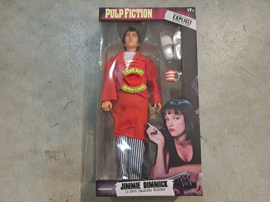 豆魚雷 「パルプ・フィクション」13インチ トーキングフィギュア 全5体