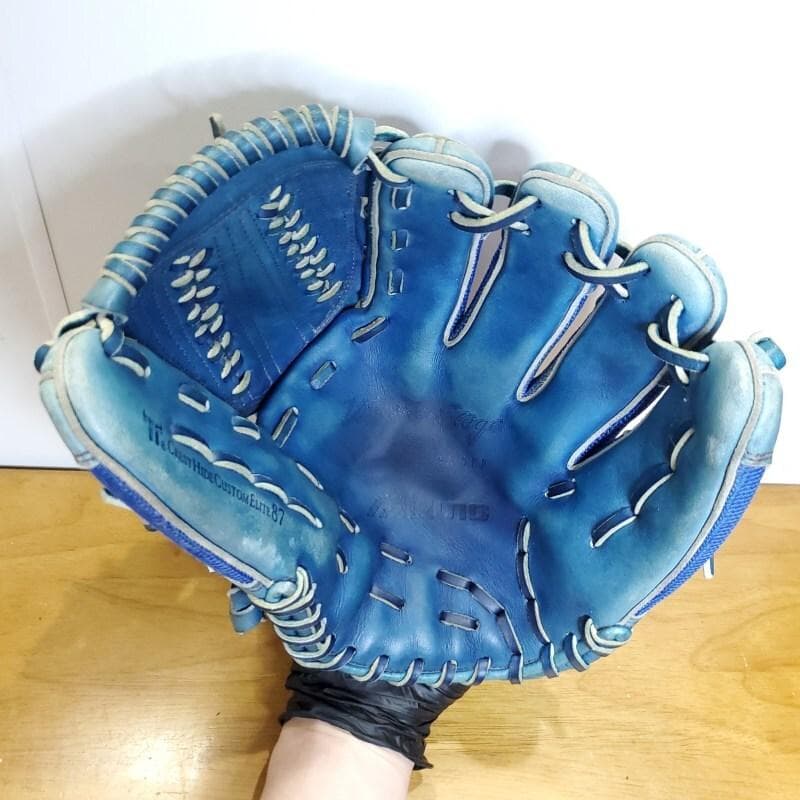 ミズノ 三浦大輔モデル 耕作オーダー 背面メッシュ 外野用 軟式