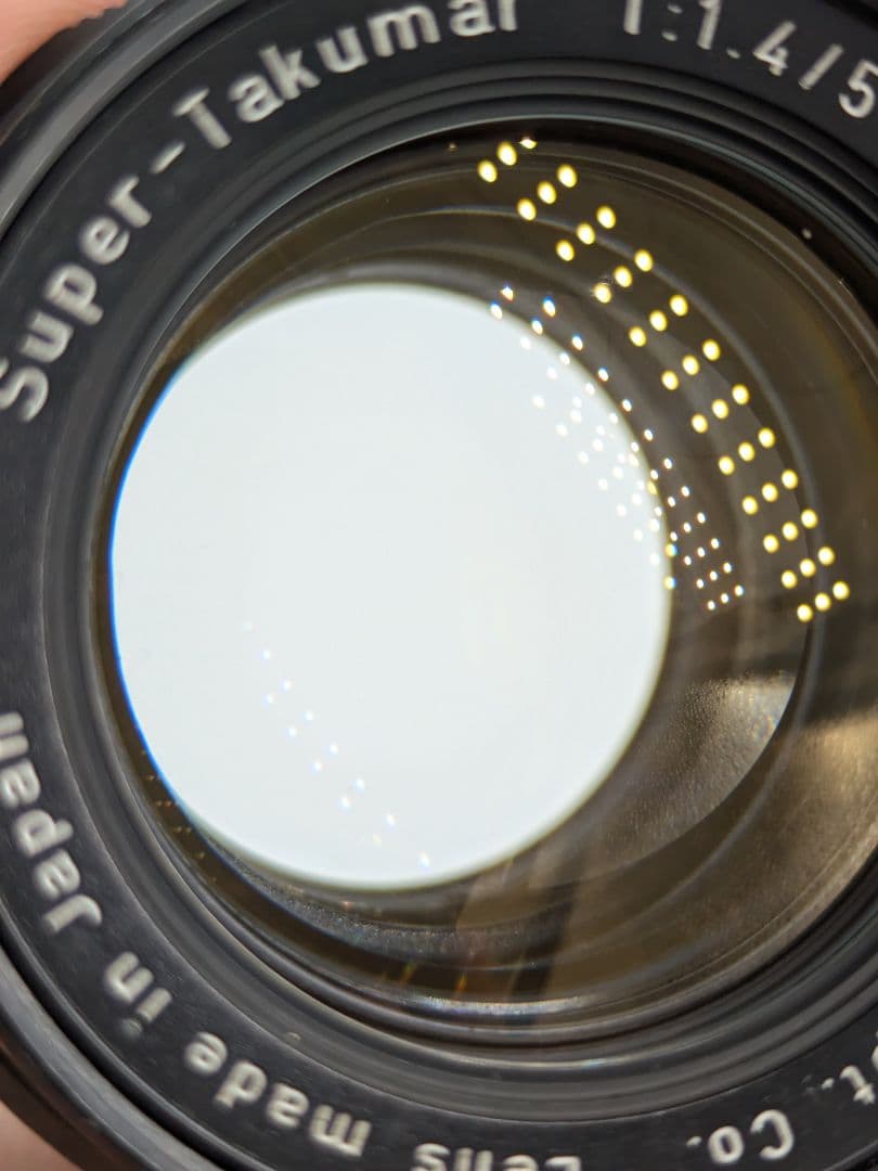 希少！8枚玉 前期型super-takumar 50mm F1.4