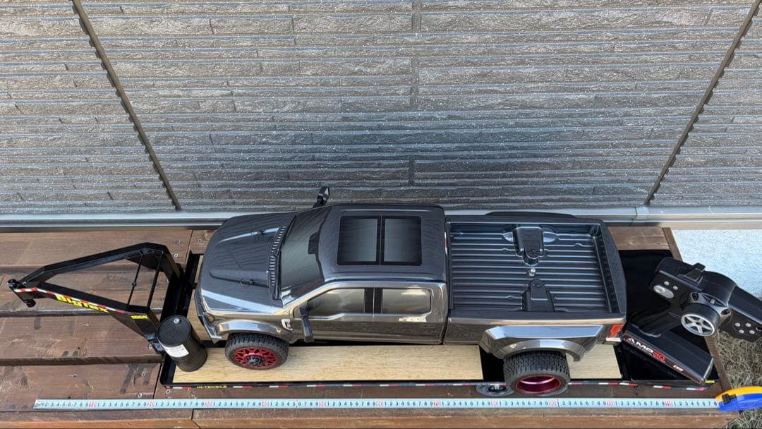 CEN F450 と 車載 トレーラー （トラクサス scx10 rc4wd - メルカリ