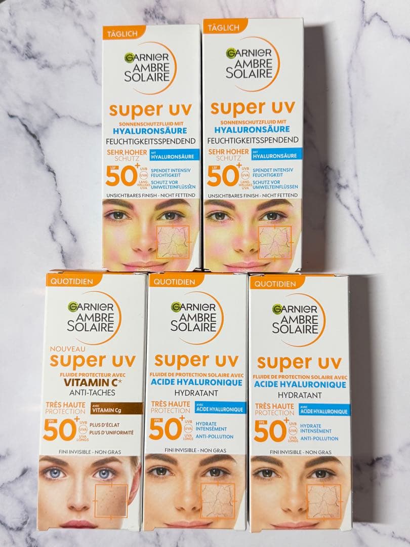 Garnier Super UV SPF50 日焼け止め 40ml 5本セット s-l400.jpg
