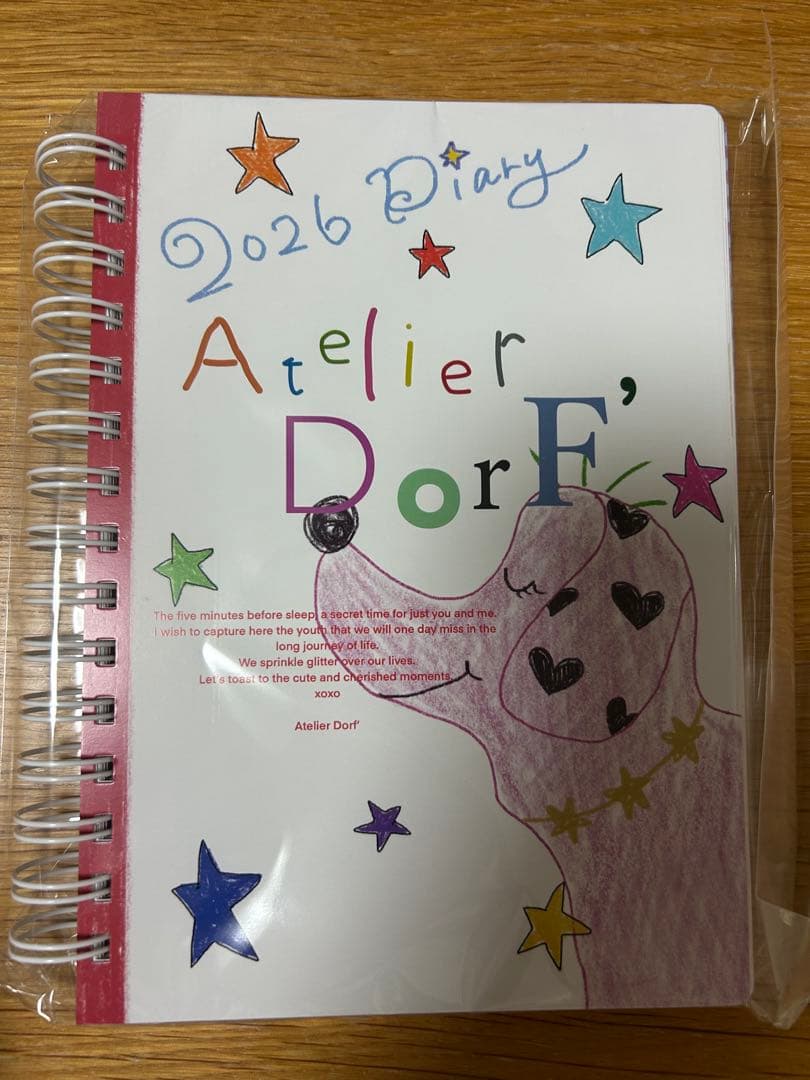 2026年 『Atelier DorF'』スケジュール帳 2026年 Atelier DorF スケジュール帳 - メルカリ