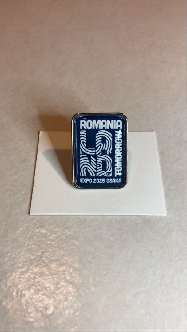 ☆大阪関西万博☆EXPO2025ルーマニアパビリオンスタッフ用ピンバッジ