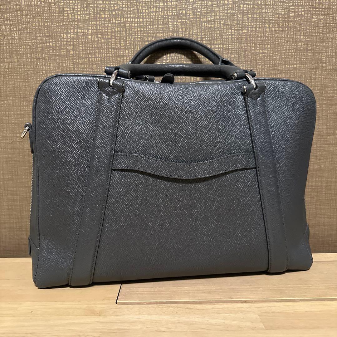 美品 ペッレモルビダ deck/9 ブリーフバッグ 1室タイプ グレー - メルカリ