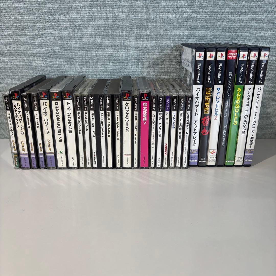 プレステ ソフト まとめ売り 25タイトル ジャンク - メルカリ