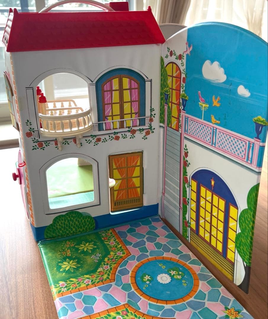 ♡2階建の白いおうち チーちゃんマンション♡ 昭和レトロ - メルカリ