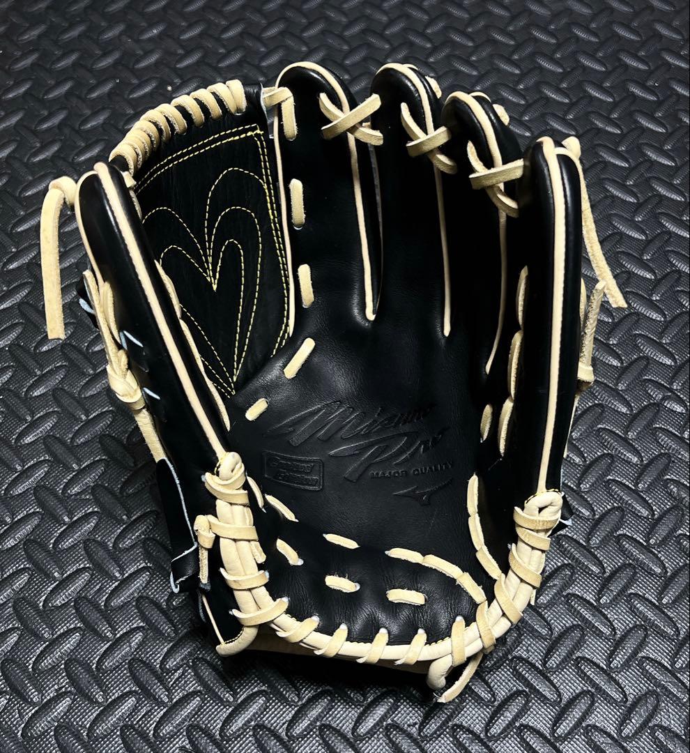 日本製 ミズノプロ 軟式 投手用 グローブ 宮城モデル HAGA JAPAN