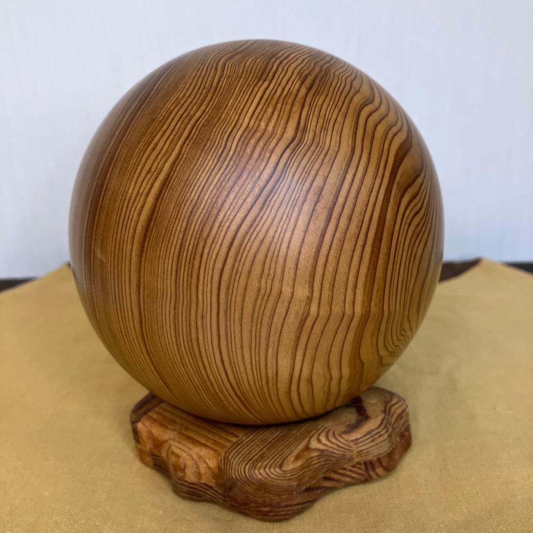 屋久杉長寿玉 屋久杉丸玉 オブジェ 希少 世界遺産 屋久杉工芸品 - メルカリ