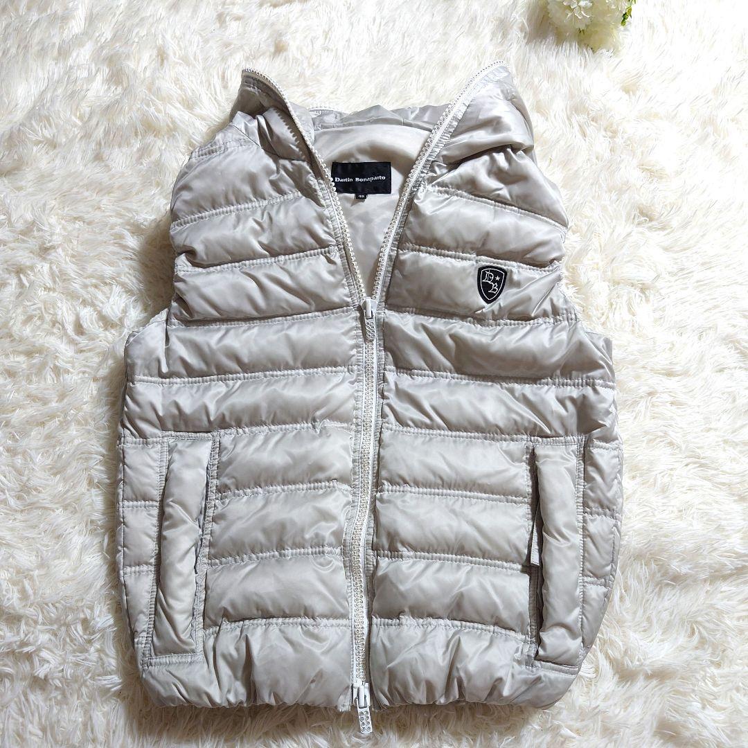 ダルタンボナポルト ダウンベスト シルバー スワロフスキー M - メルカリ