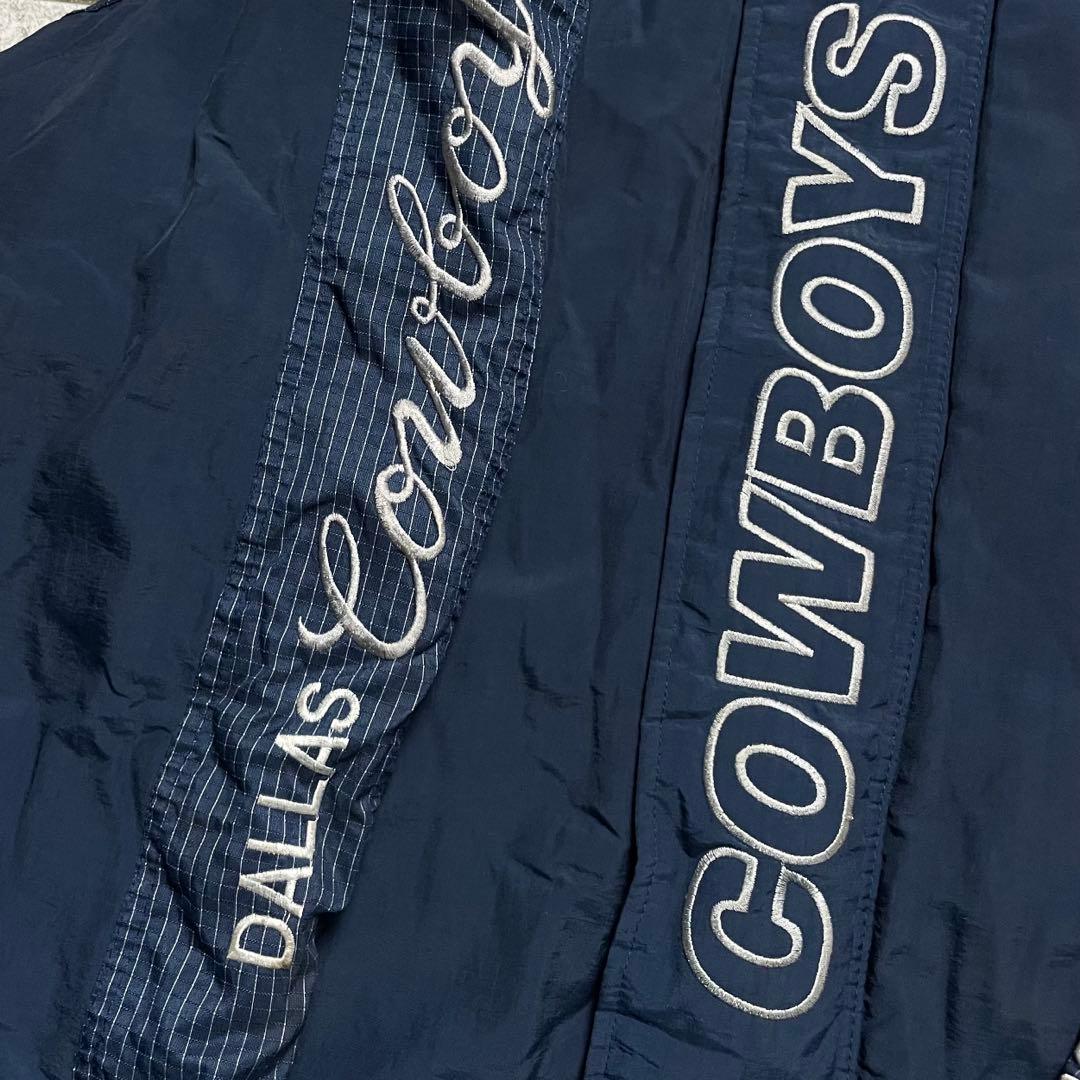 90s STARTER NFL カウボーイズ 中綿ジャケット 刺繍デザイン - メルカリ