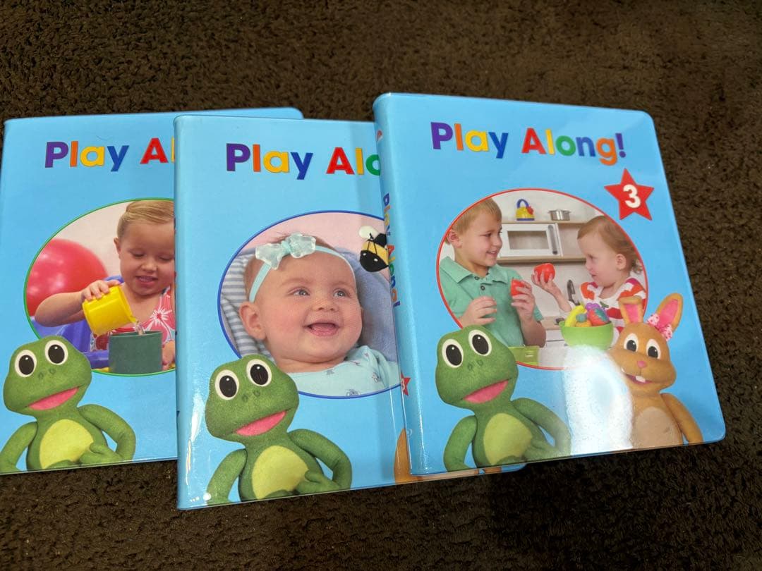 ワールドディズニーPlay Along! 幼児向け絵本セット 7冊&おもちゃ CD