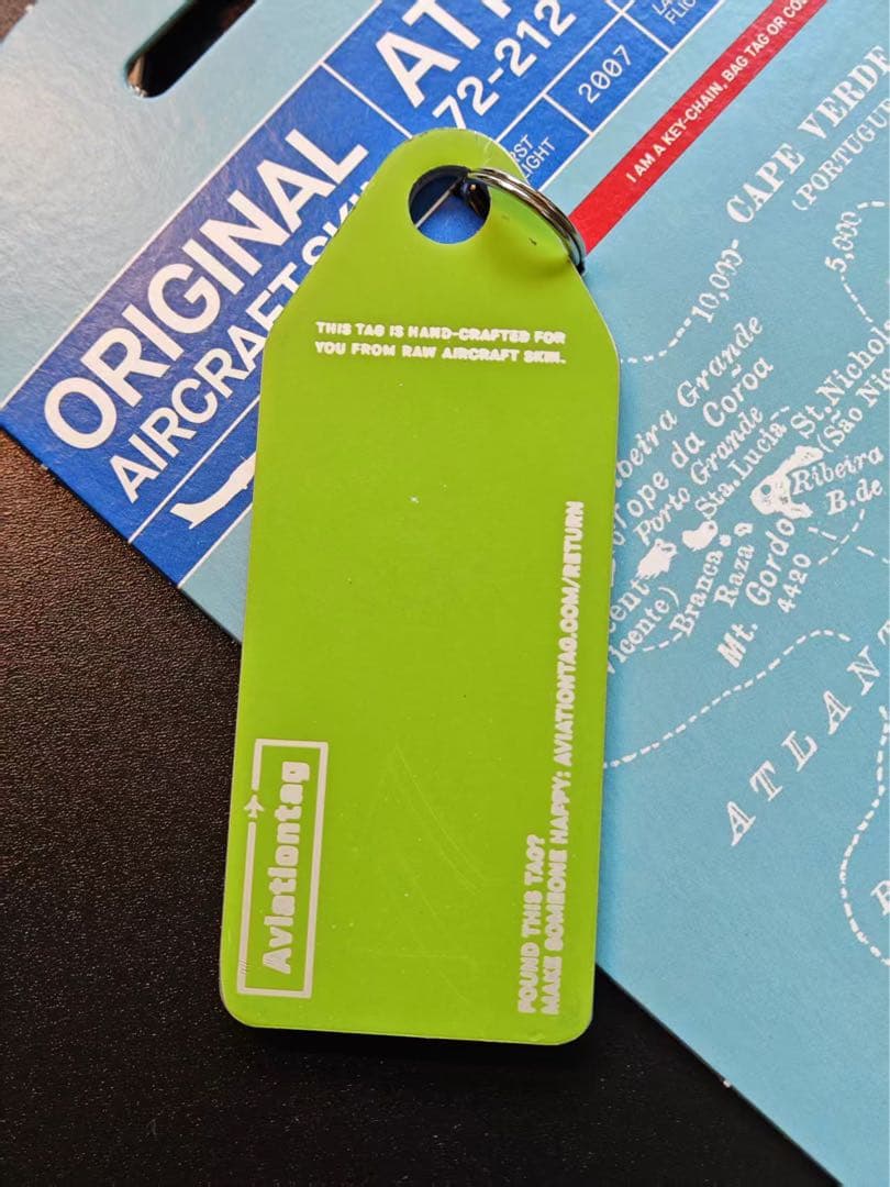 カーボベルデ航空 Aviationtag ATR-72 ぶ厚い コンビ色 - メルカリ