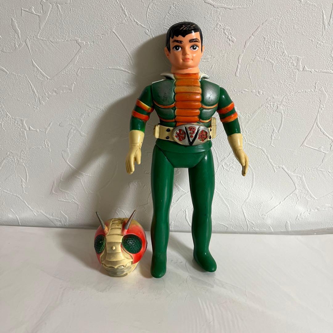 ⚠️当時物・レア 仮面ライダーV3 スタンダードサイズ 旧バンダイ 面