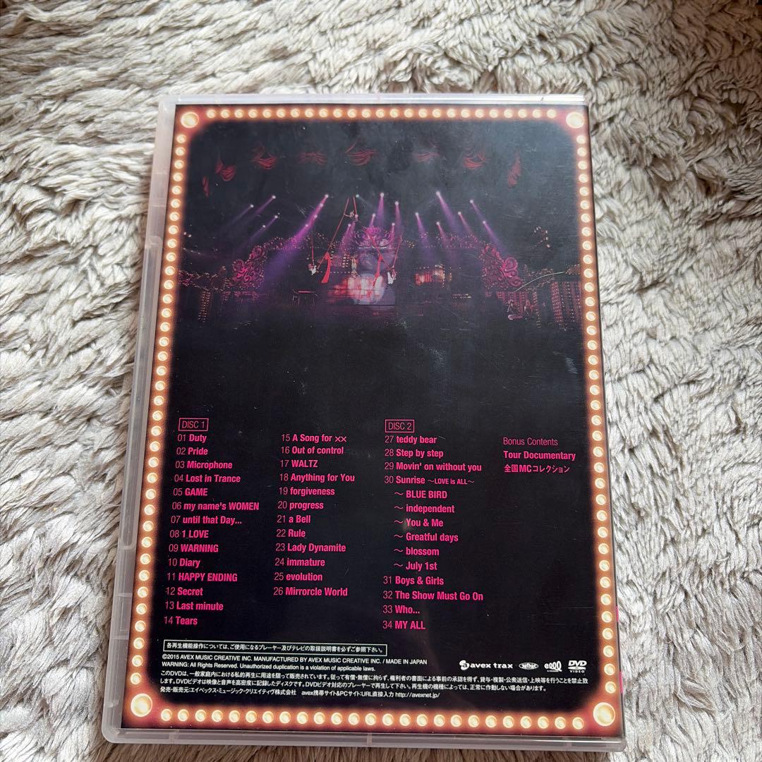 浜崎あゆみ cirque de minuit DVD - メルカリ