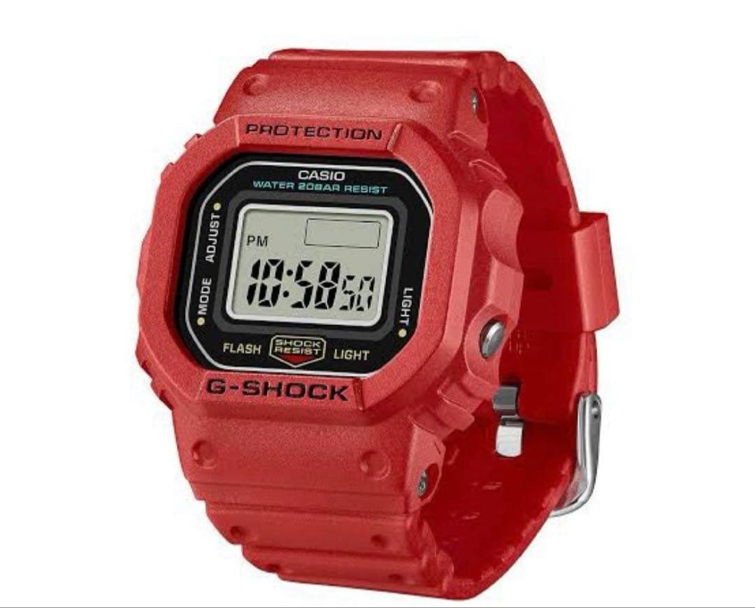 新品　未使用★G-SHOCK リングウォッチ　DWN-5600-4JR レッド CASIO G-SHOCK Nano DWN-5600-4JR RED Ring Watch 5600 SERIES Unisex
