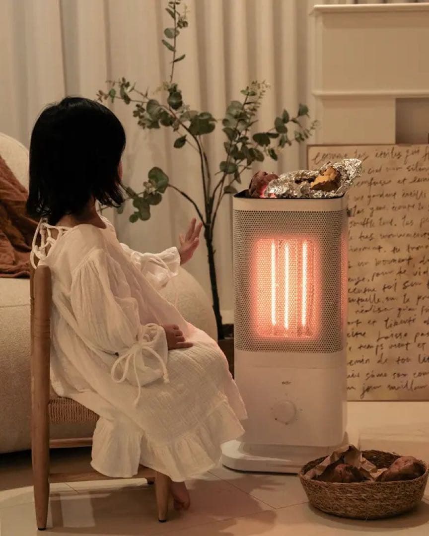 引き取りor着払い 限定】edir 3Dサラウンドカーボンヒーター ほぼ未