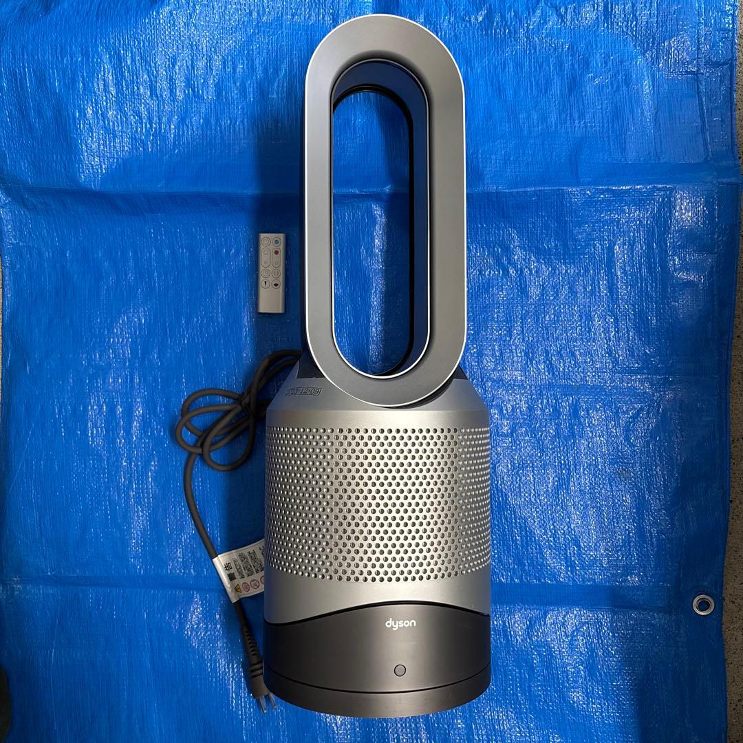 dyson タワー型冷風温風機 空気清浄機シルバー Dyson Purifier Hot+Cool™空気清浄ファンヒーター ホワイト／シルバー