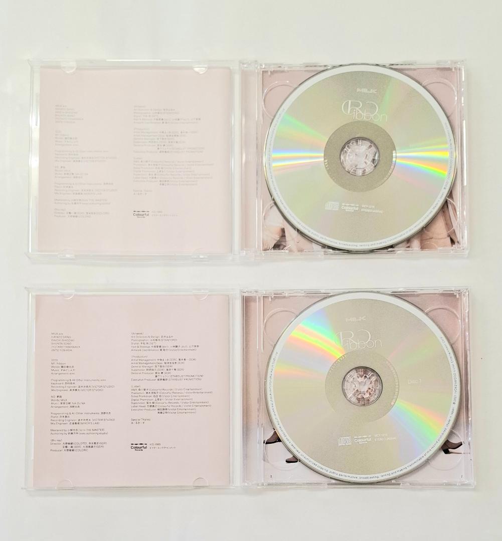 M!LK Ribbon 初回限定盤A＋初回限定盤B 2形態セット（G1192） - メルカリ