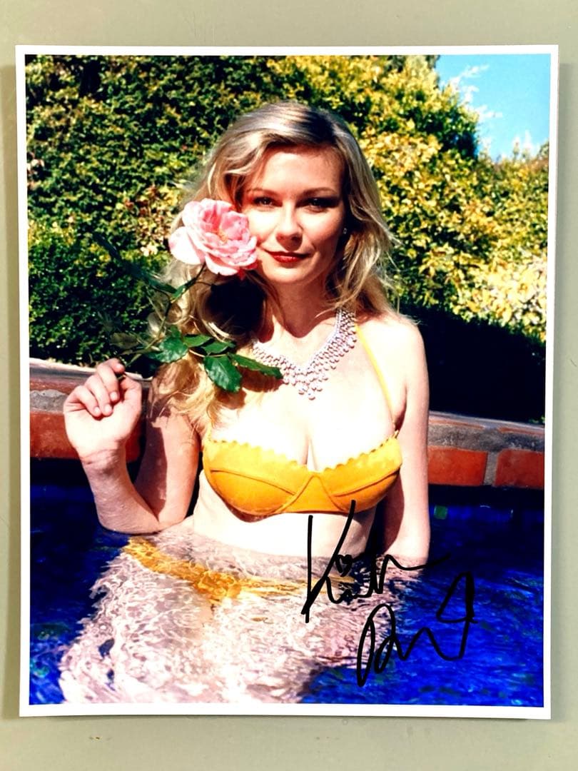 キルスティン・ダンスト直筆サイン入り超 大型写真… - メルカリ