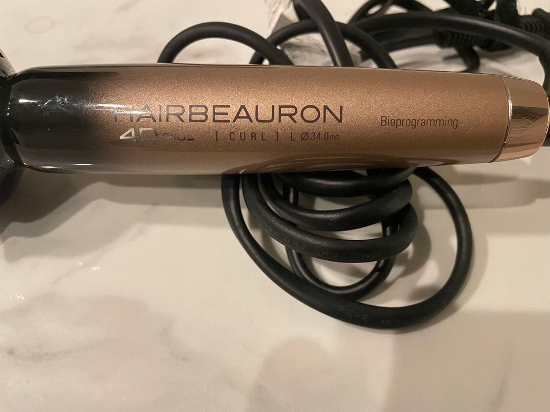 【訳あり】ヘアビューロン4D Plus [カール]L-type (34.0mm）