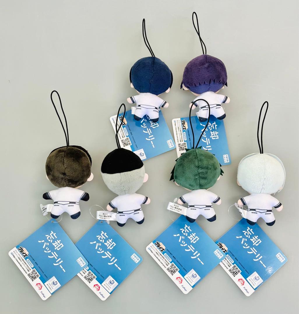 忘却バッテリー マスコット vol.1.2 ぬいぐるみ 6種類セット - メルカリ