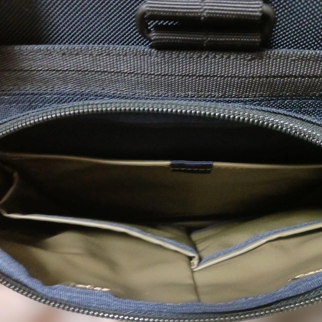 2987【未使用級・全付属品付】PORTER αgelgrip ビジネスバッグ紺