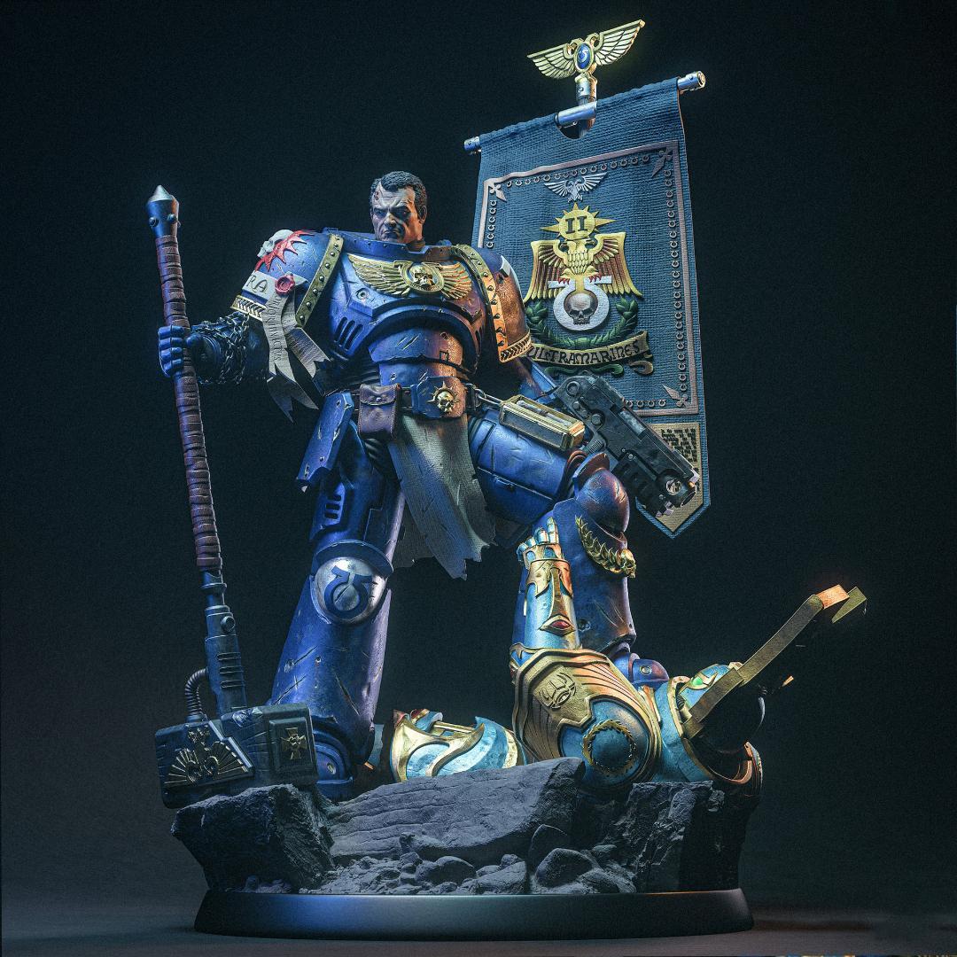 1/8 ウォーハンマー タイタス 未塗装未組立 フィギュア ガレージキット