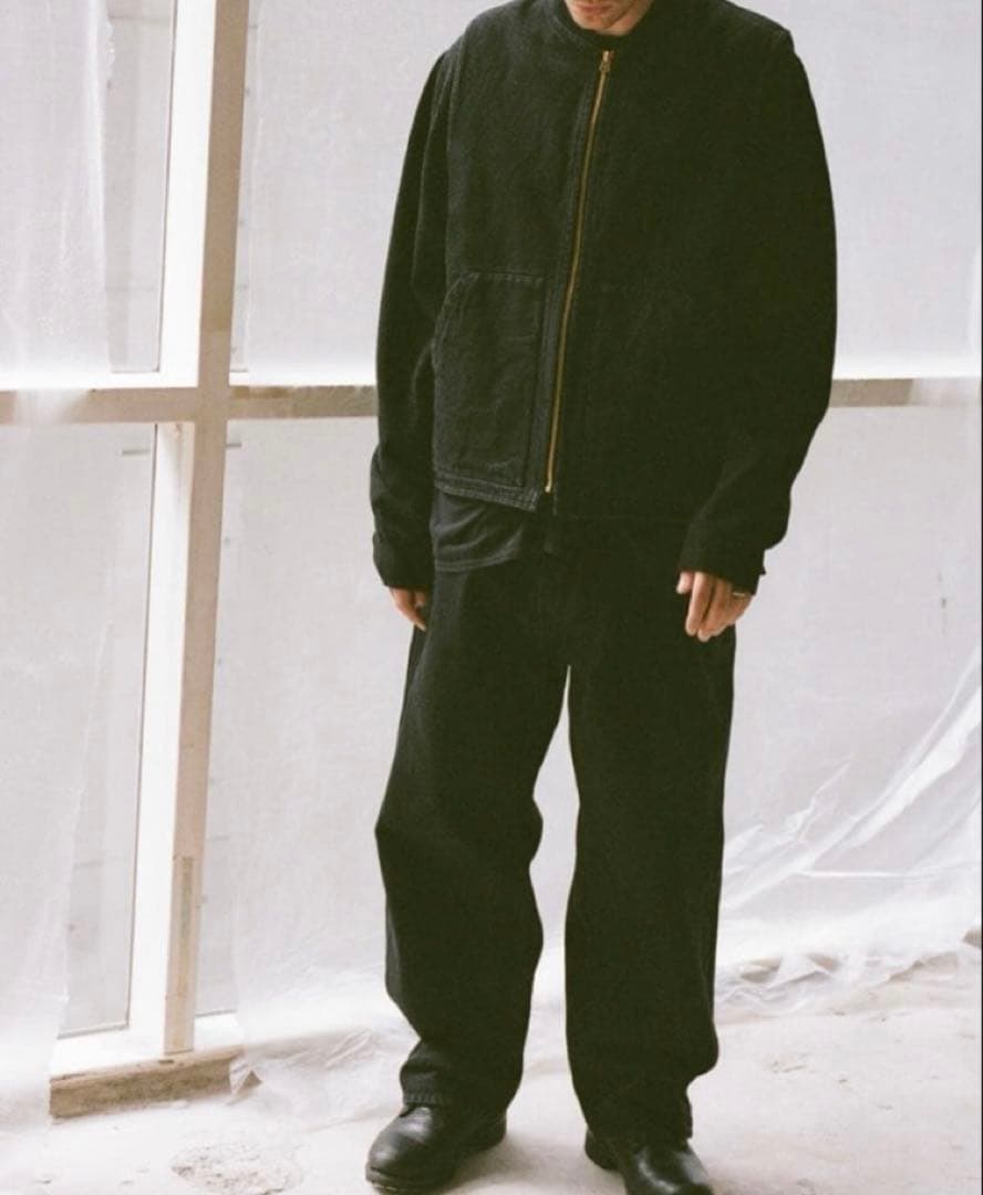 最終25AW comoli denim work vest 3 限定 新品【comoli】25aw デニムワークベスト サイズ3｜Yahoo!フリマ（旧