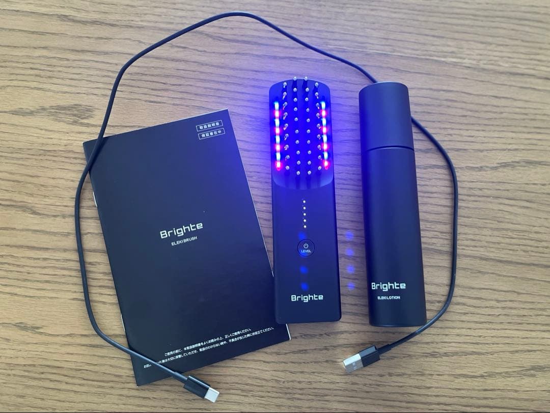 Brighte エレキブラシ・エレキローション 正規品】Brighte ELEKI LOTION ローション ブライト BRUSH エレキ