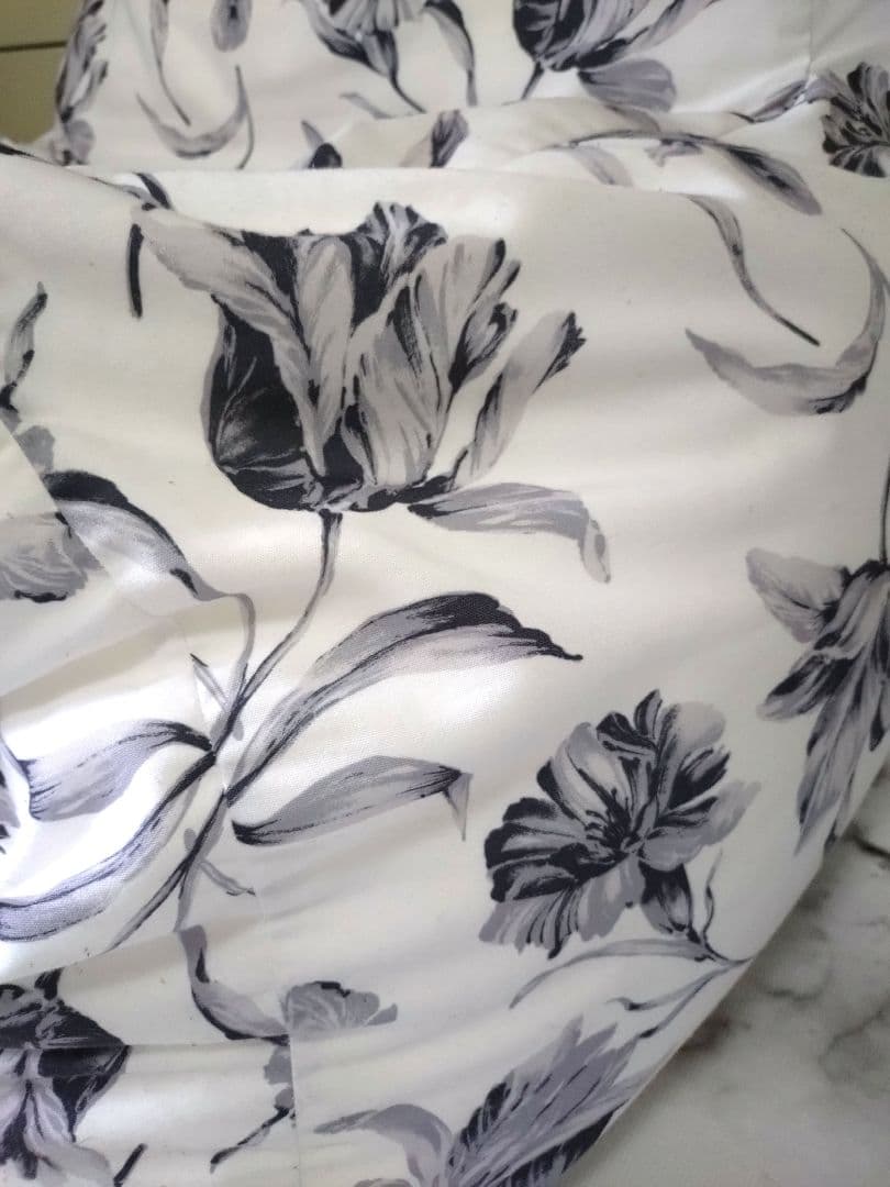 Francfranc ビーズクッション ルポゼ 花柄 - メルカリ