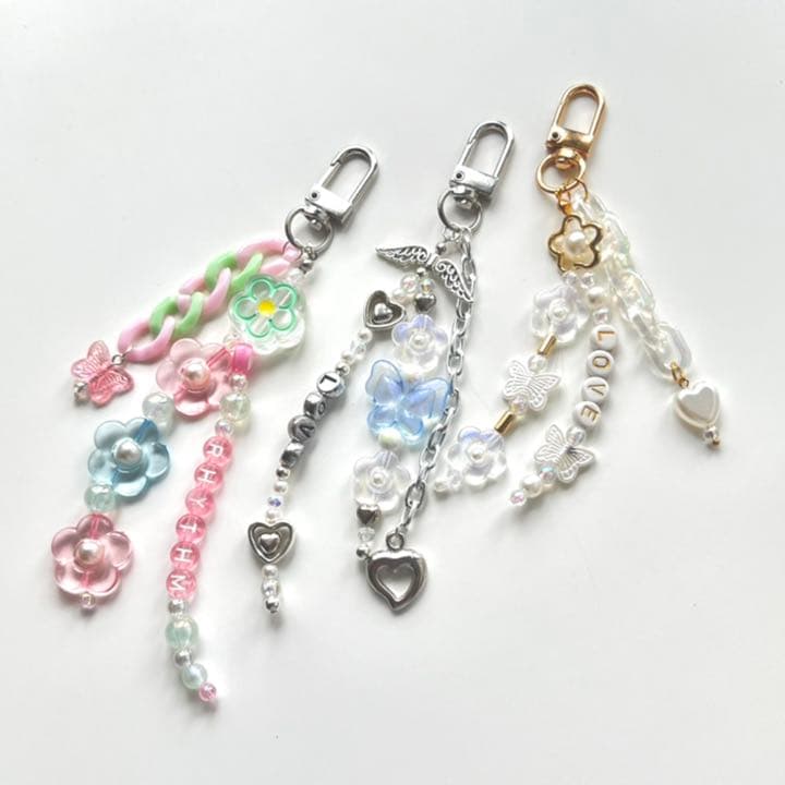 セミオーダー】1150円〜︴スマホキーリングハンガー_butterfly - メルカリ