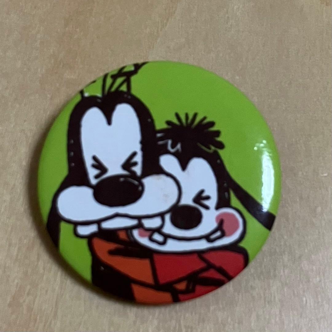 限定値下げ】Disney ディズニー グーフィー 缶バッチ - メルカリ