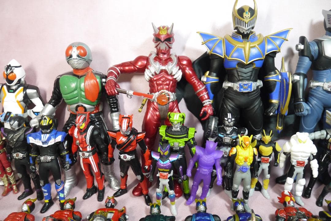 ライダーヒーローシリーズ ビッグサイズソフビフィギュア など 112体セット