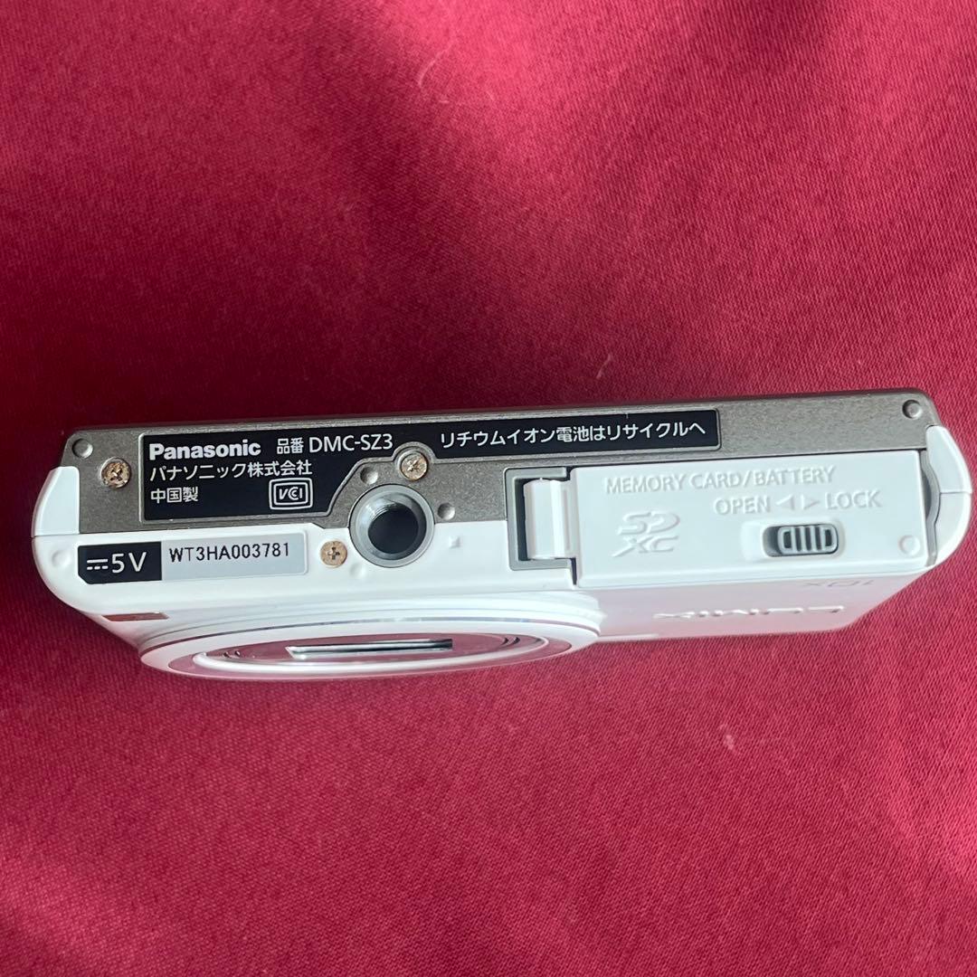 ジャンク品☆Panasonic☆LUMIX DMC-SZ3☆ホワイト - メルカリ
