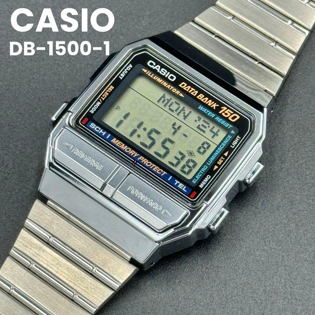 レア】CASIO DATA BANK データバンク DB-1500 テレメモ - メルカリ