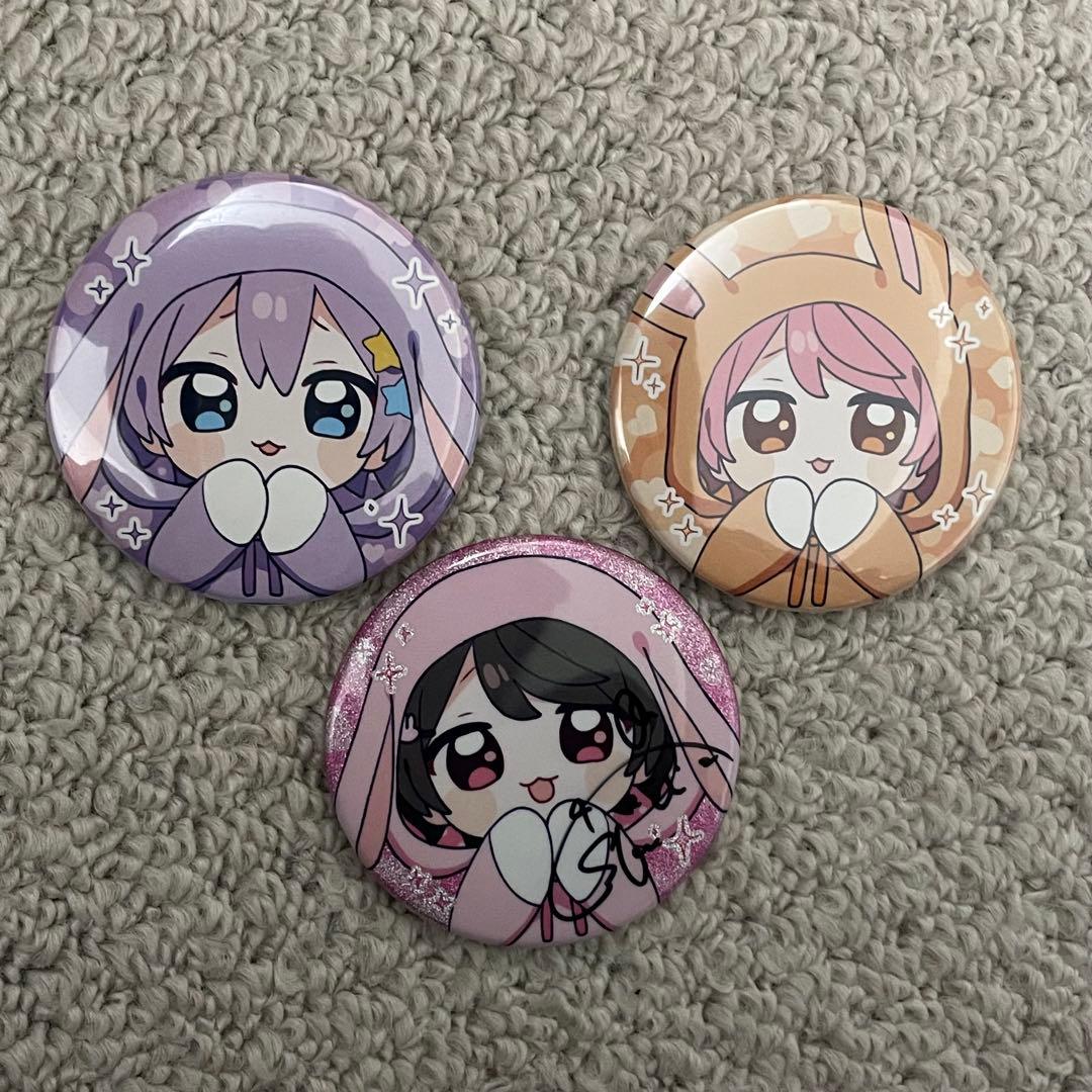 サイン入り】ちょこらび 缶バッジ ふぇにくろ さぷらいず ゆぺくん