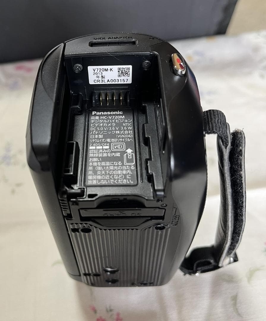 Panasonic HC-V720M ビデオカメラ 本体+付属品