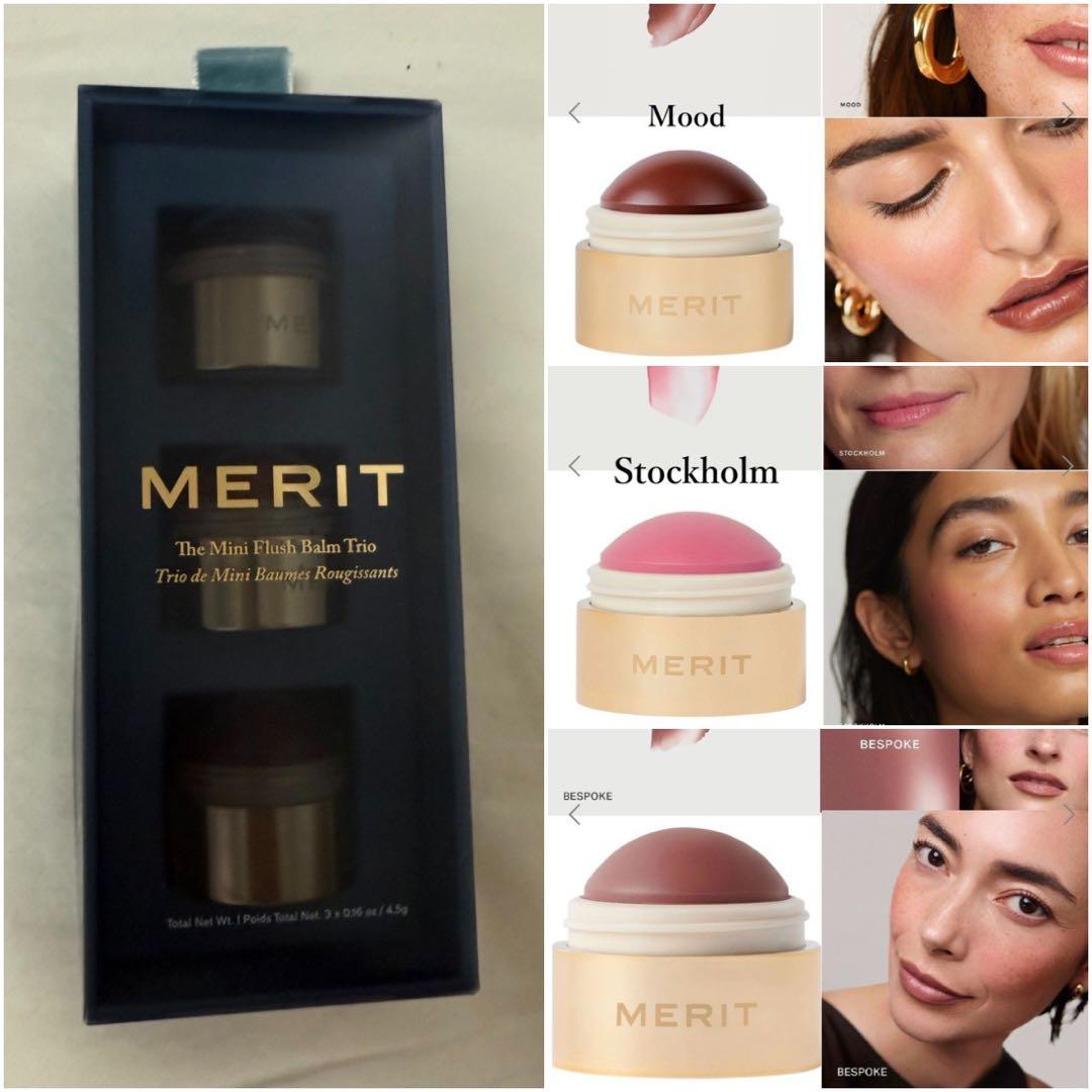 [新品]MERIT フラッシュバーム クリーム ブラッシュ トリオ　3色セット M・A・C / フラッシュ ドロップス トリオの公式商品情報｜美容・化粧品