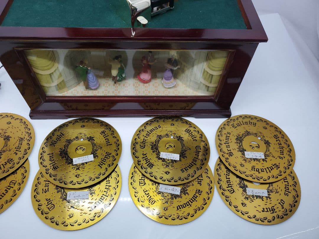 ミスタークリスマス ディスクオルゴール ディスク10枚 22弁 ベル