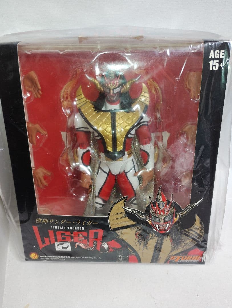 獣神サンダーライガー フィギュア ストームコレクティブルズ Amazon | 新日本プロレス アクションフィギュア 獣神サンダー